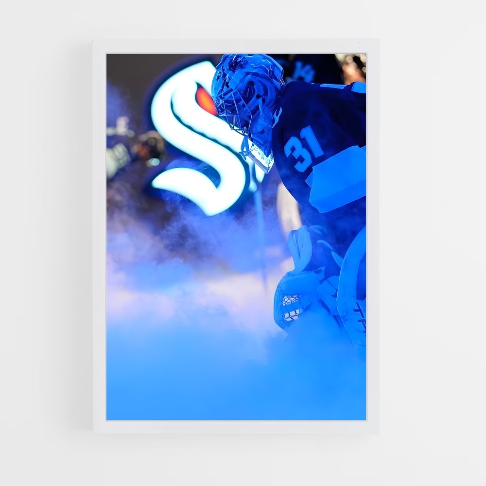 Poster Esprit du Kraken – affiche Hockey sur glace (vue 3)
